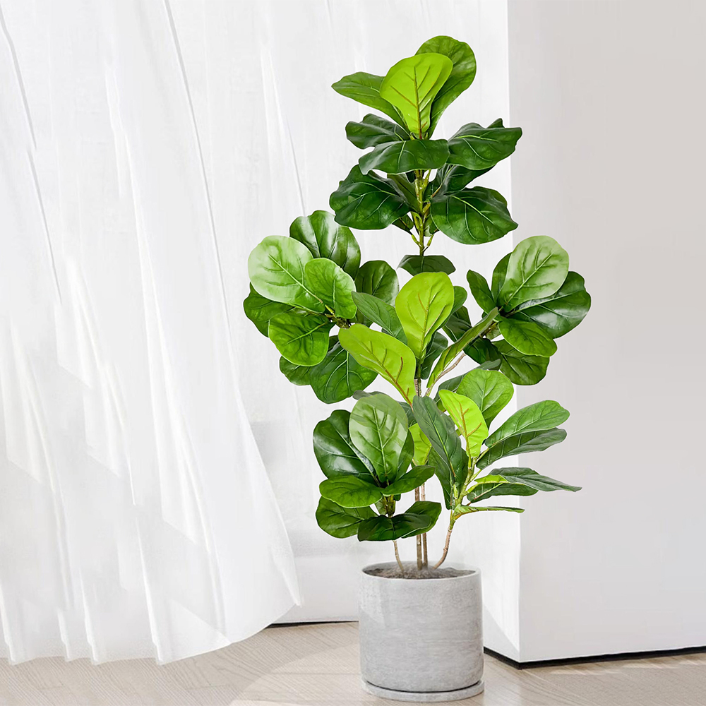70-135cm Large Artificial Fidd - Ficus Lyrata Tree บทวิจารณ์และราคา