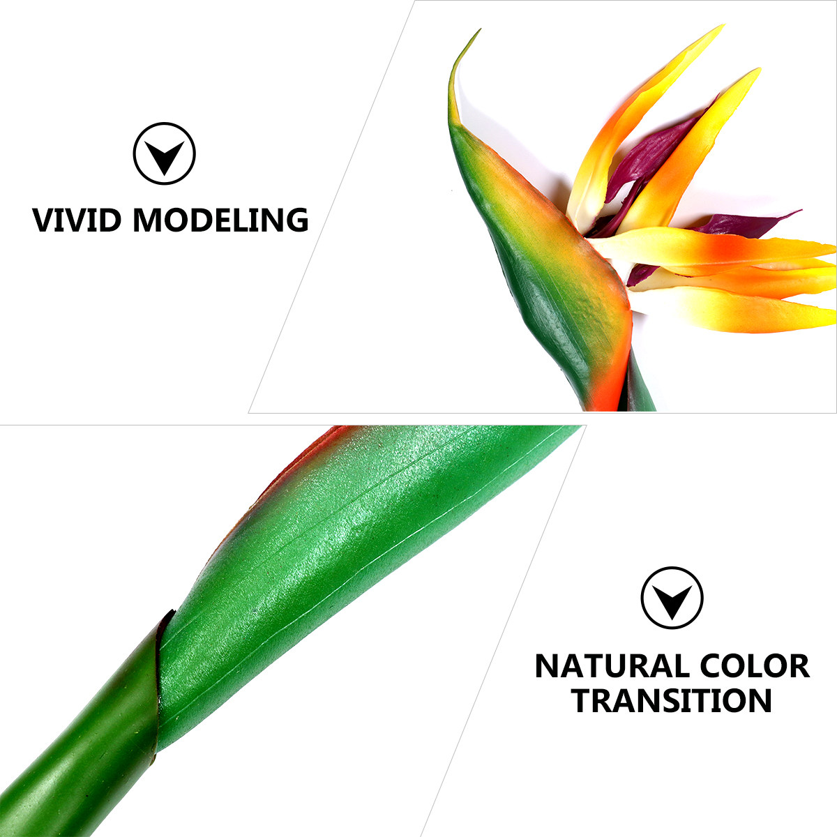 Faux Bird of Paradise Artifici - Bird Paradise Strelitzia บทวิจารณ์และราคา