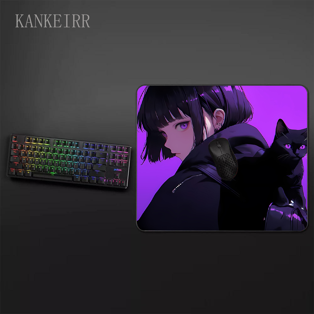 Kawaii Anime Purple Girl Mouse - Tradescantia Purple บทวิจารณ์และราคา