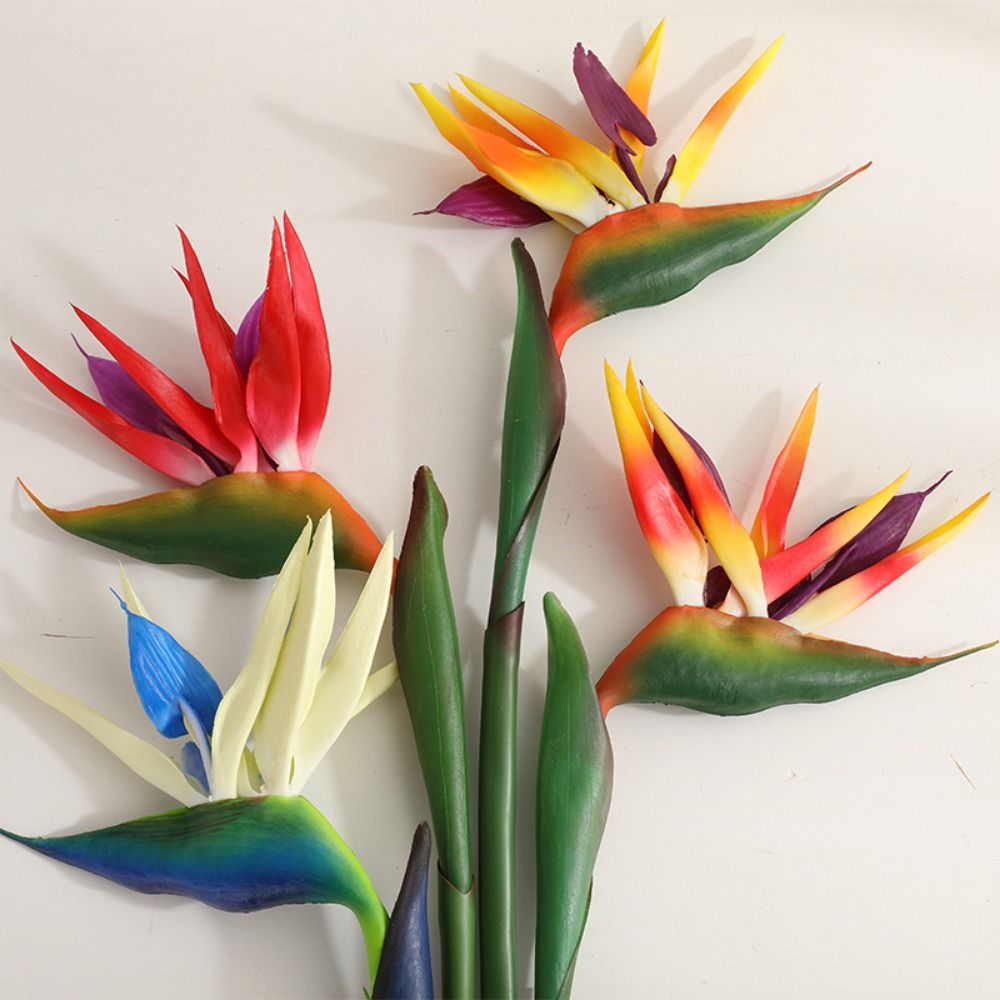 Long Stem Artificial Bird of P - Bird Paradise Strelitzia บทวิจารณ์และราคา