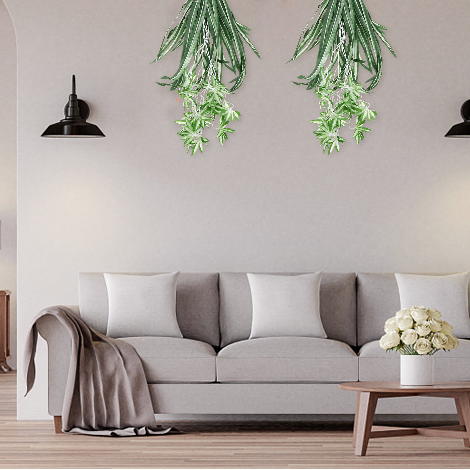 1Pcs Simulation Chlorophytum P - Spider Plant Hanging บทวิจารณ์และราคา