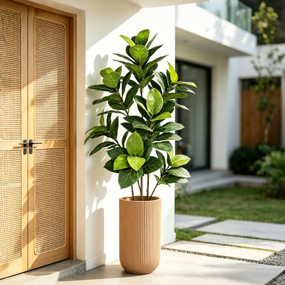 70-130cm Large Artificial Bany - Ficus Lyrata Tree บทวิจารณ์และราคา