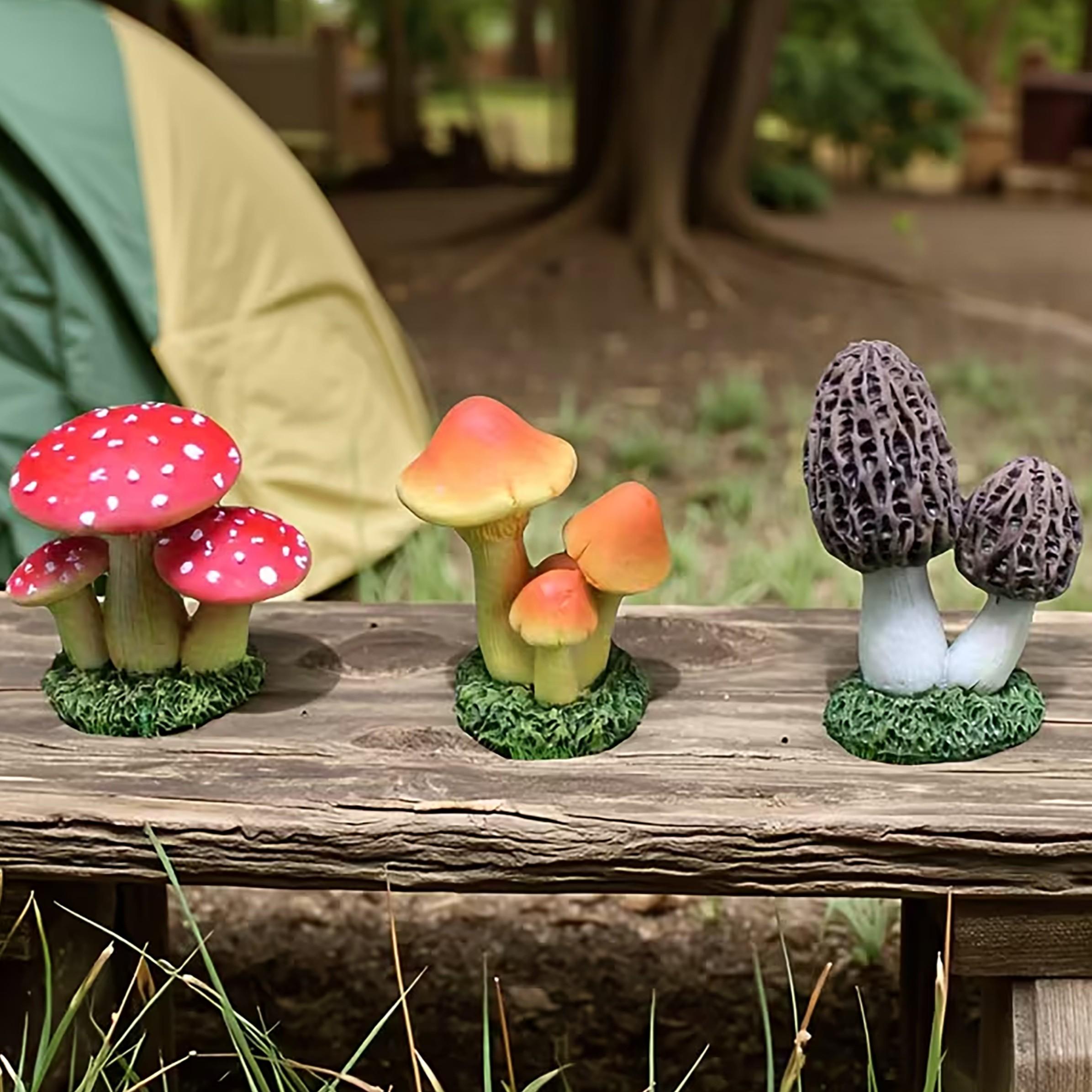 1 Set of 3pcs Artificial Mushr - Echeveria Succulent บทวิจารณ์และราคา