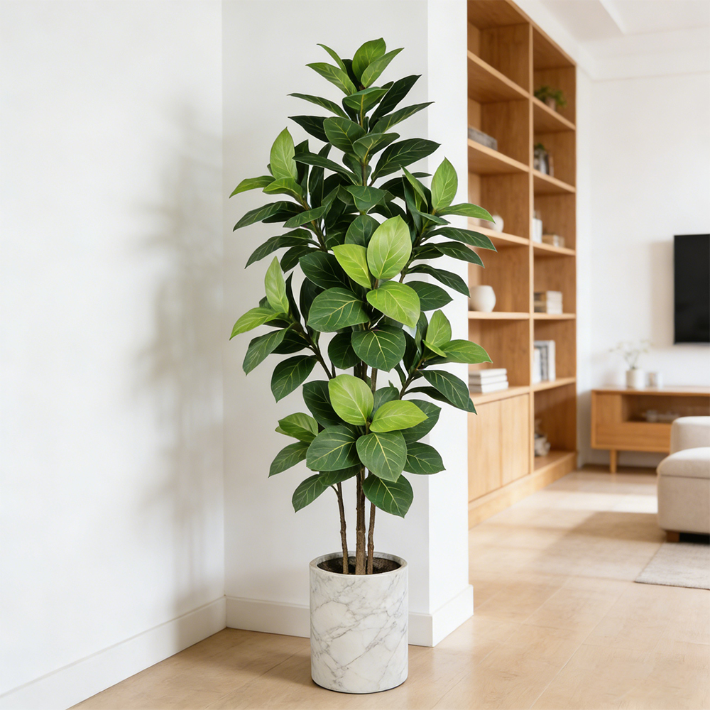 70-130cm Artificial Ficus Plan - Ficus Lyrata Tree บทวิจารณ์และราคา