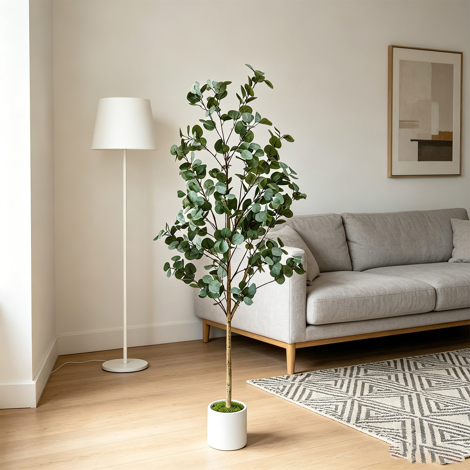 120-155Cm/5.1Ft Artificial Euc - Dracaena Marginata บทวิจารณ์และราคา