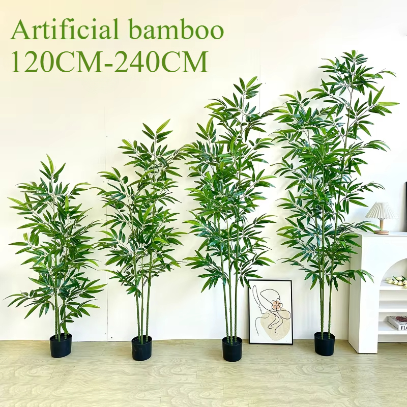 Artificial Green Bamboo Fadele - Dracaena Marginata บทวิจารณ์และราคา