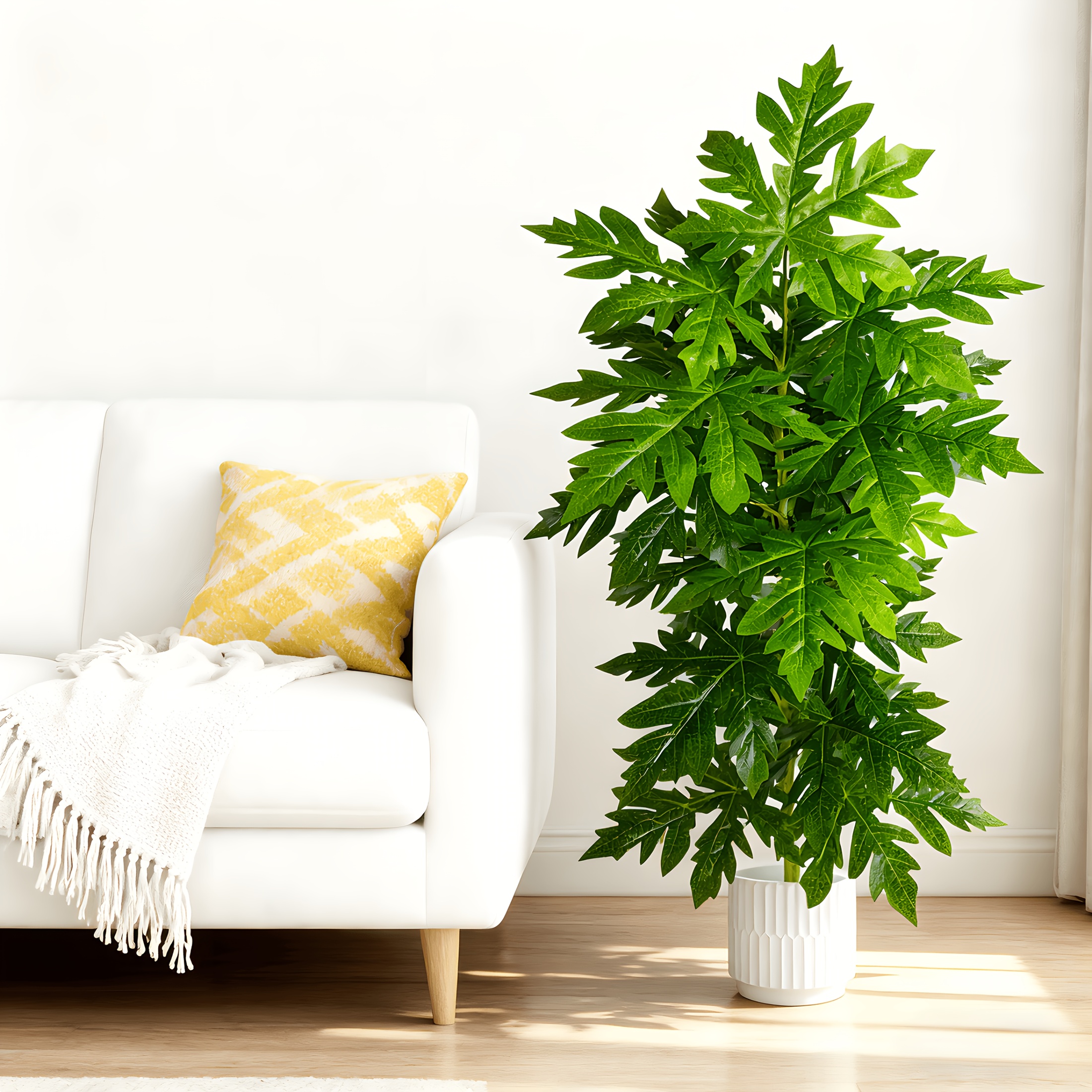 1Pcs Large Lifelike Artificial - Dracaena Marginata บทวิจารณ์และราคา