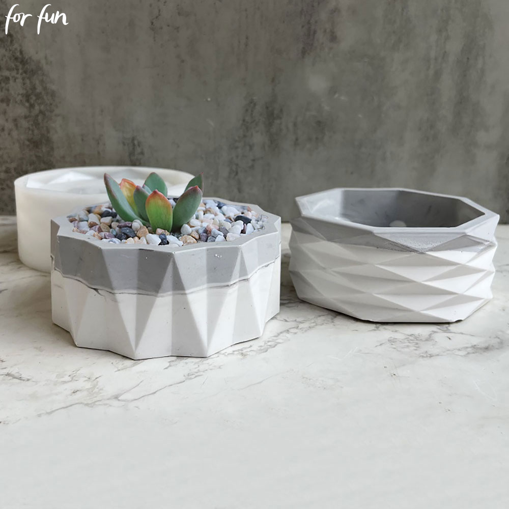 For Fun Flower Pot Silicone Mo - Echeveria Succulent บทวิจารณ์และราคา
